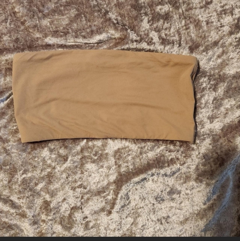 SKIMS Beige Tube Top